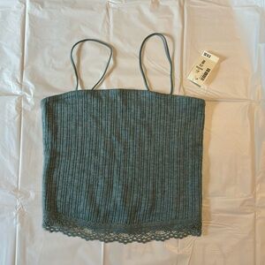 Aéropostale Seriously Soft Bungee Cami (Blue/Green)